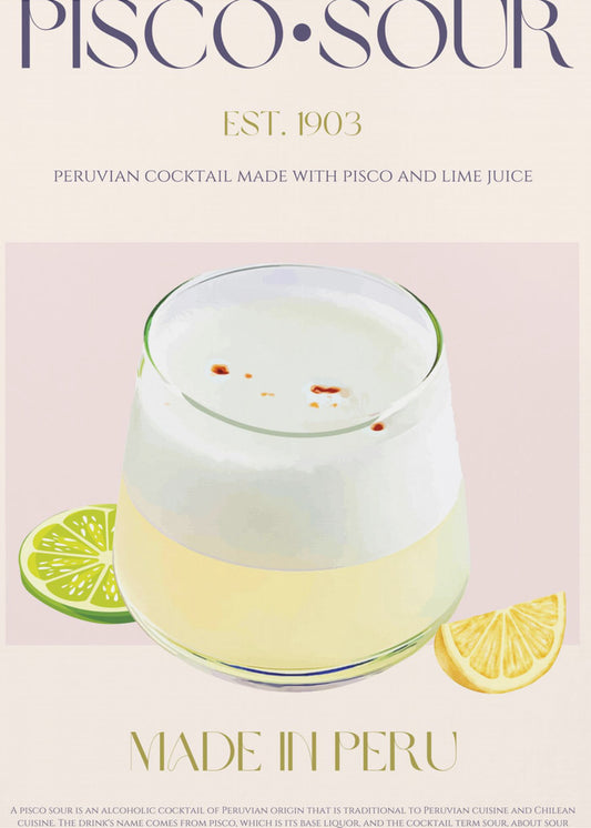 Pisco Delight | Poster