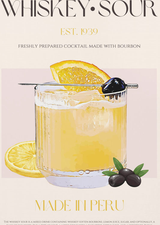 Peruvian Whiskey Bliss | Canvas