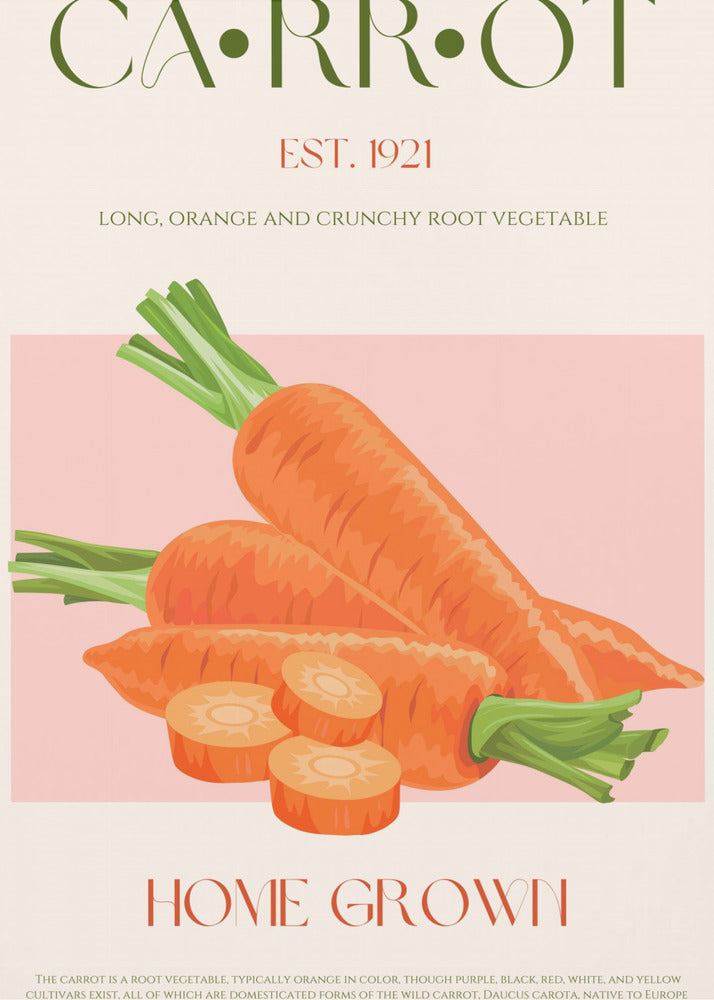 Orange Harvest Charm | Poster