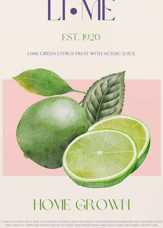 Zesty Green Delight | Canvas