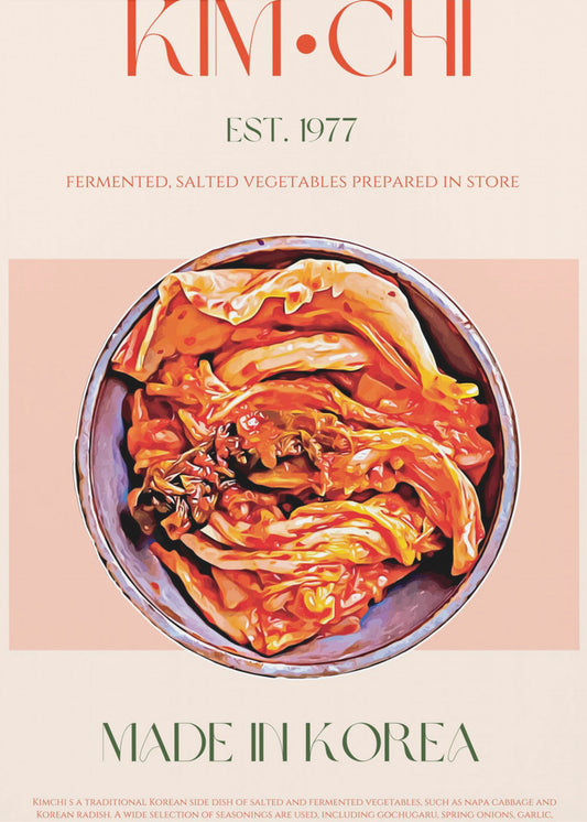 Korean Kimchi Delight | Poster