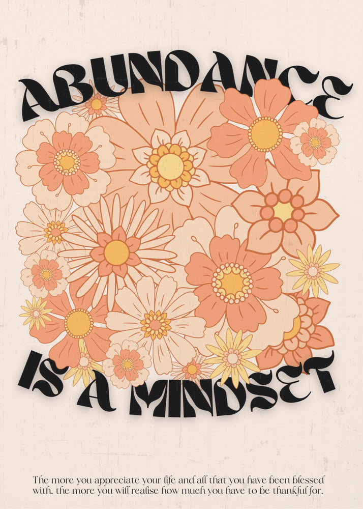 Floral Abundance Vibes | Canvas