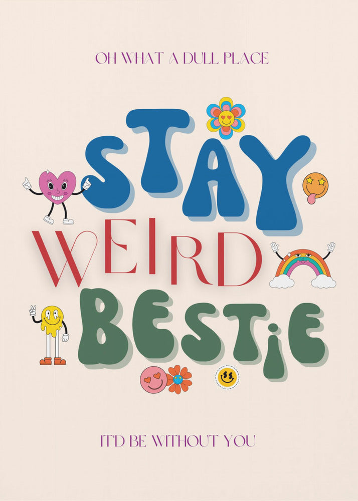 Vibrant Friendship Vibes | Poster