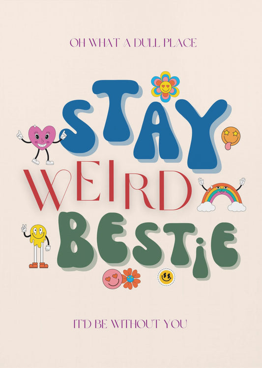 Vibrant Friendship Vibes | Canvas