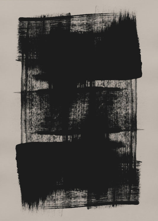 Abstract Brush Strokes 180Y | Poster