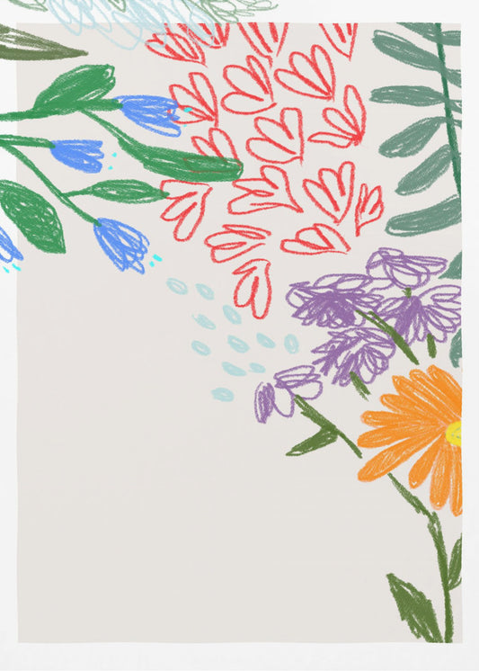 Blooming Whimsy | Canvas