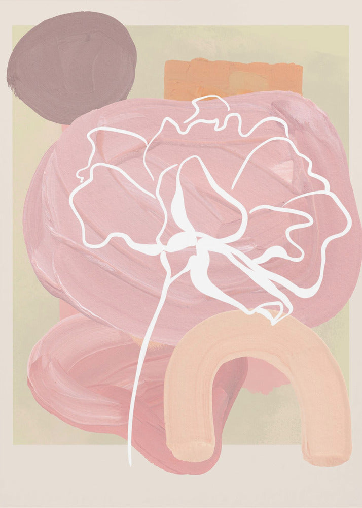 Abstract Blossoms | Canvas