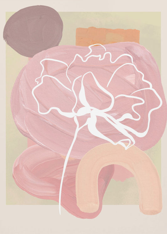 Abstract Blossoms | Canvas