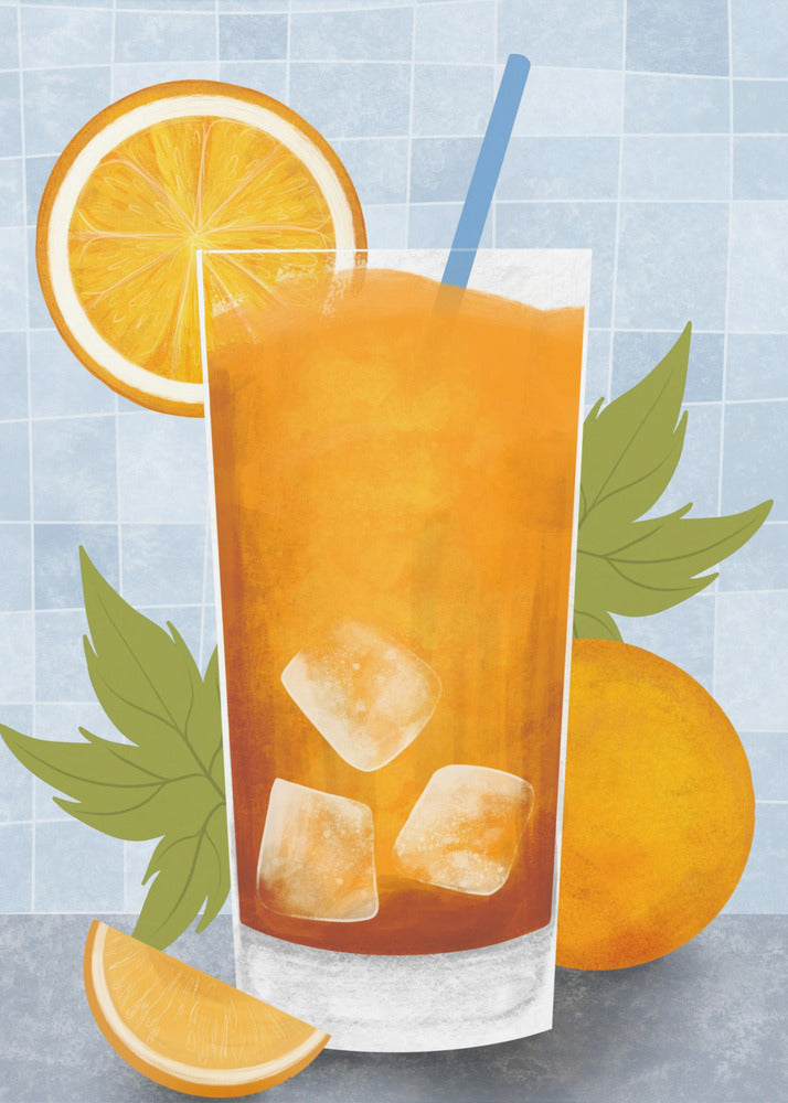 Orange drink | Canvas