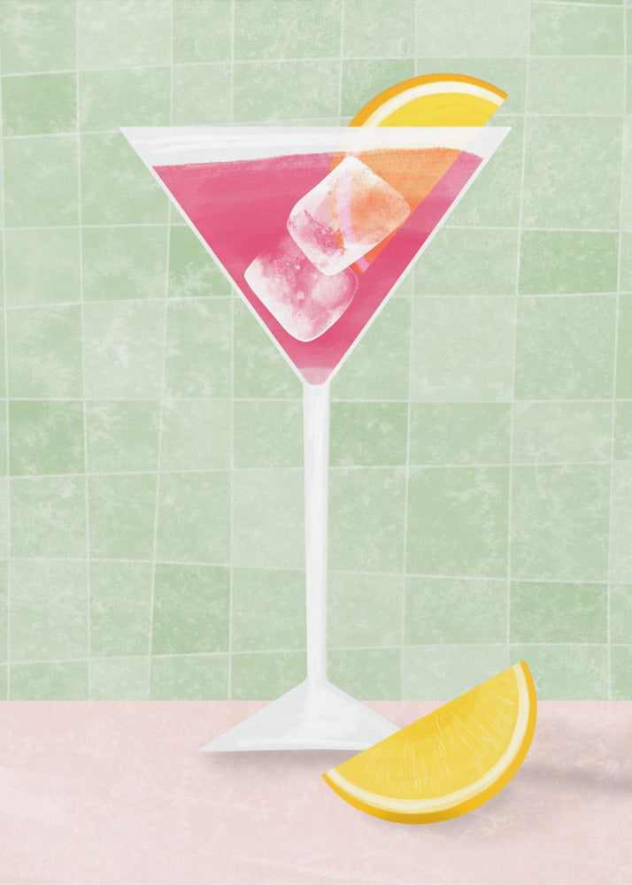 Pink coctail | Poster