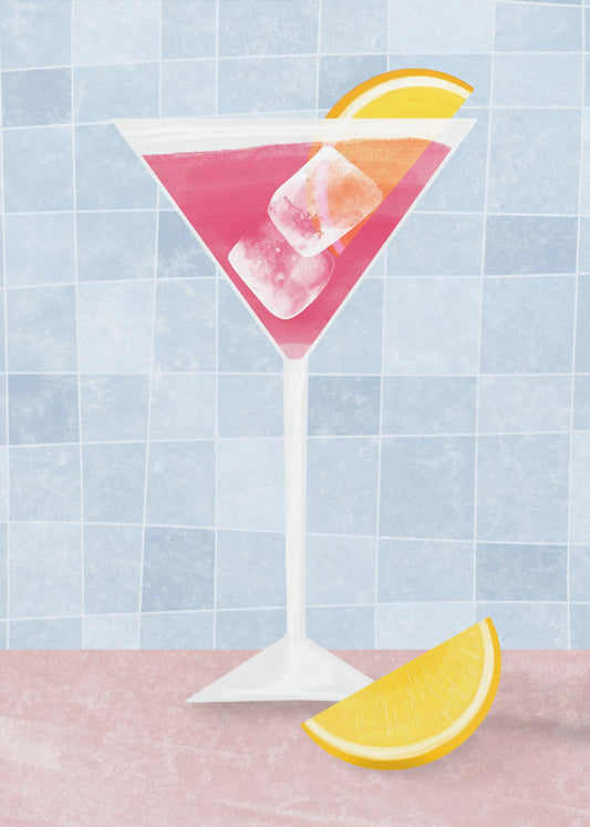 Pink coctail | Poster
