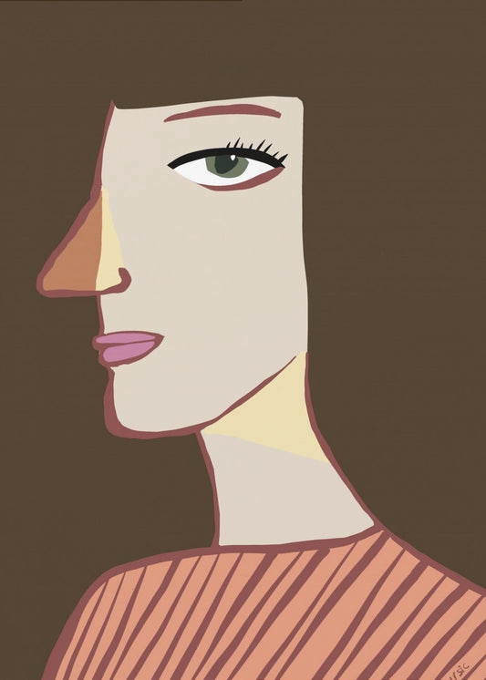 Woman profile | Canvas