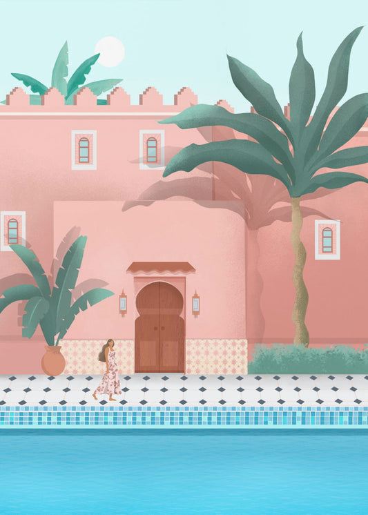 Morocco Doors | Poster