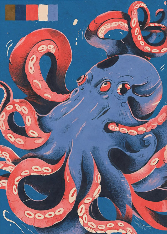 Tentacle Whirl | Canvas