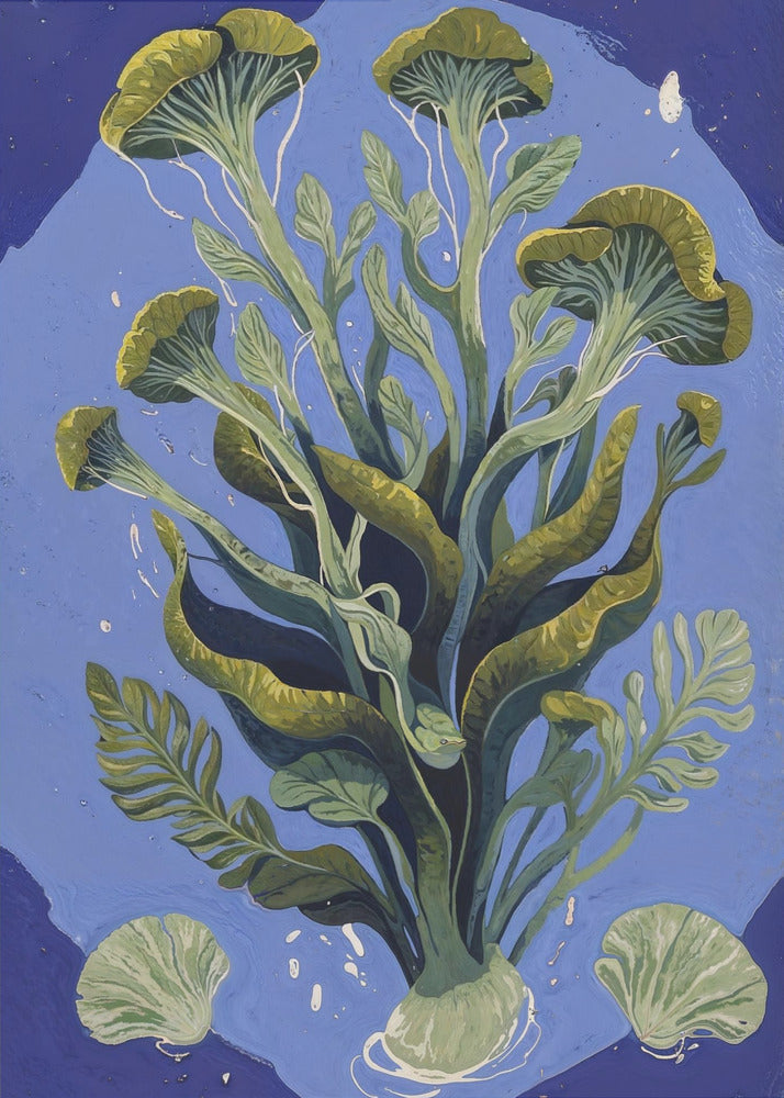 Oceanic Plants | Canvas
