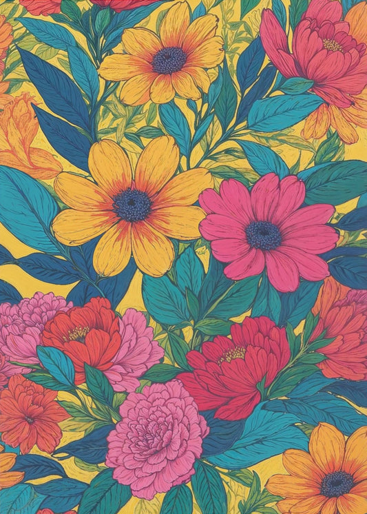 Vibrant Blooming | Poster
