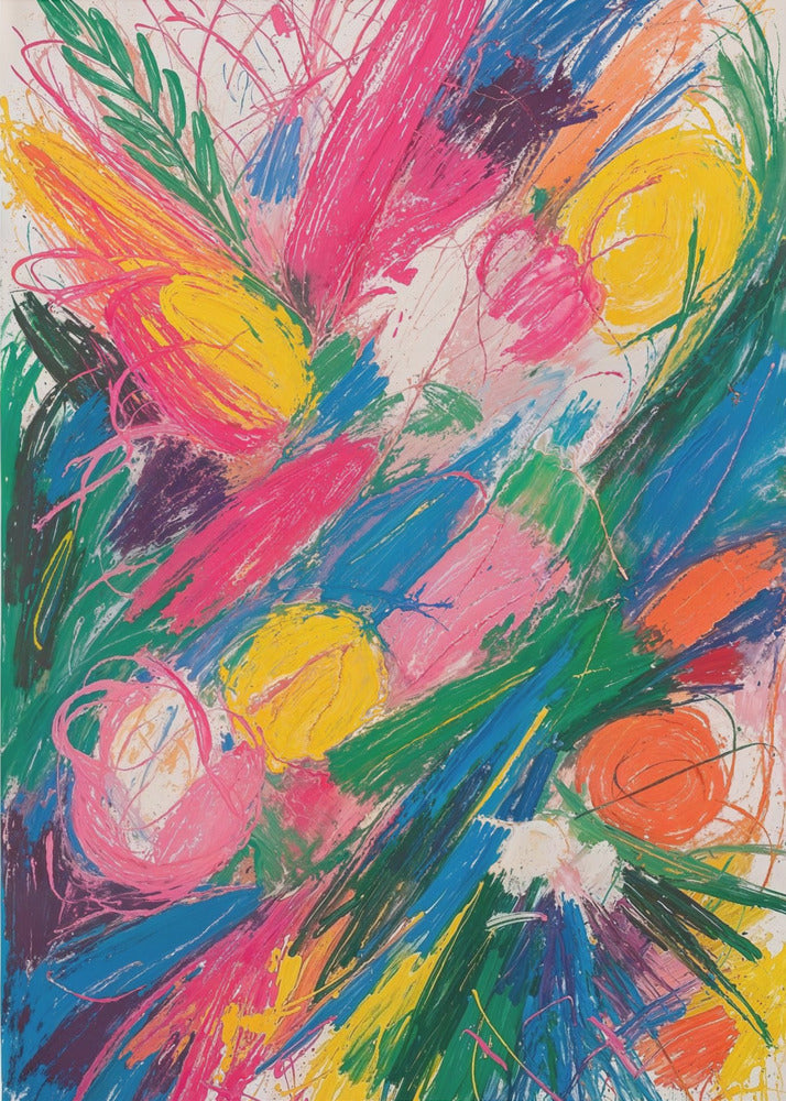 Vivid Whirlwind | Canvas