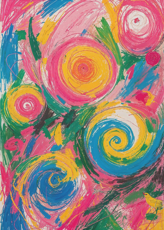 Swirling Vortexes | Poster