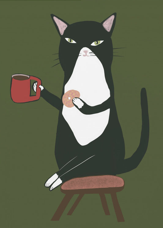 Coffee cat | Canvas