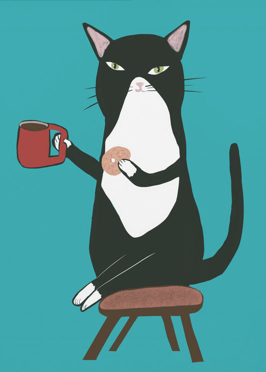 Coffee cat | Poster
