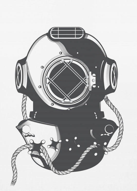 Vintage Diver | Poster