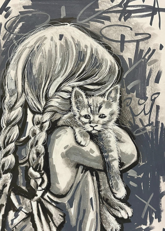 Paws and Pigtails | Poster