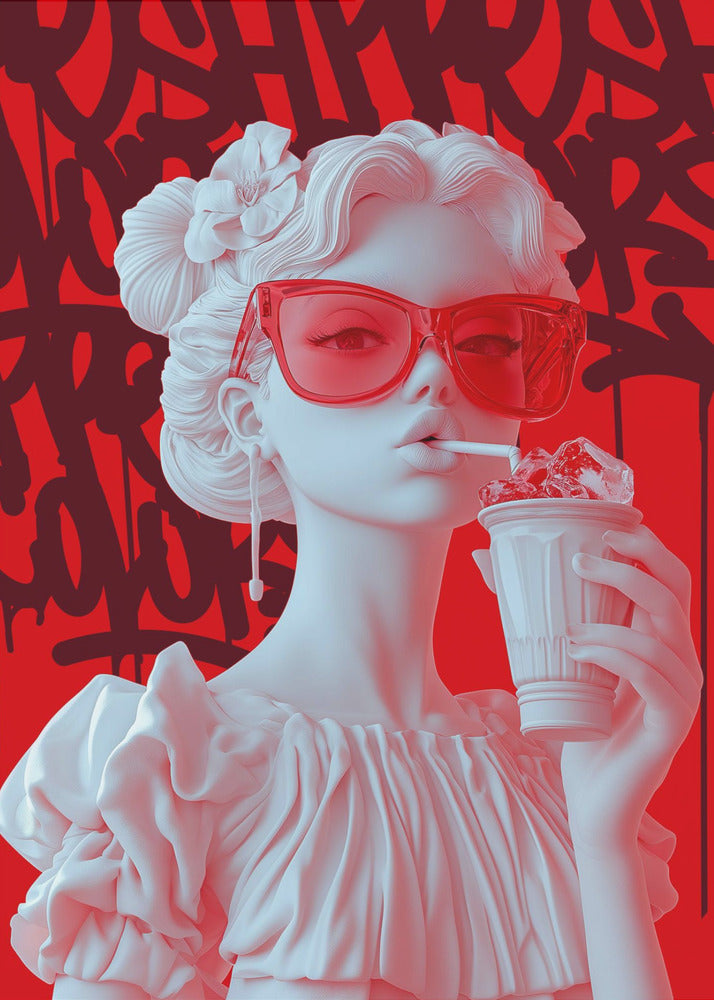 Cherry Sips | Poster