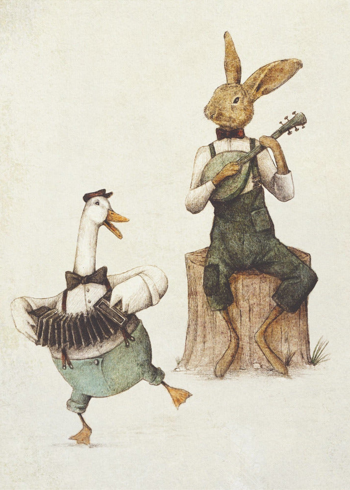 Feathered &amp; Furry Harmony | Poster