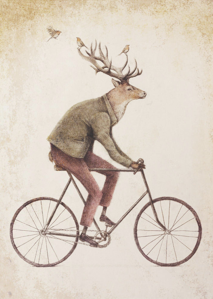 Even a Gentleman rides | Canvas