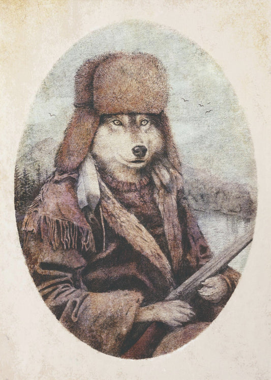 The Huntsman Wolf | Canvas