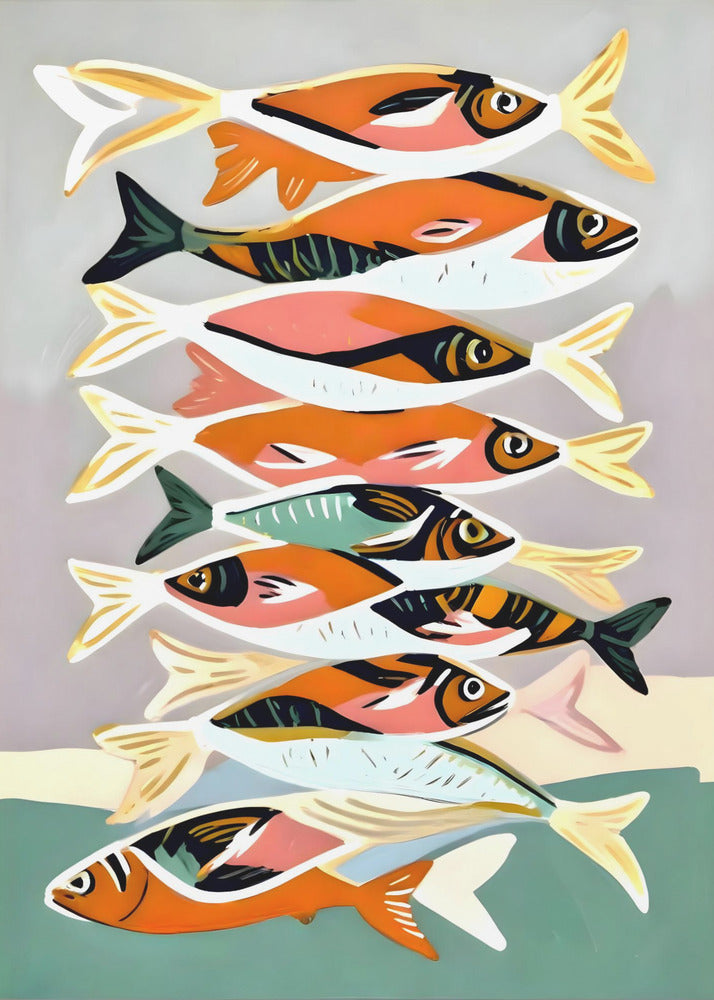 Stylized Fish | Canvas