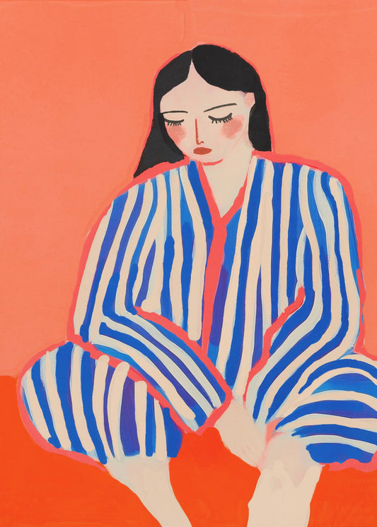 Striped Reflection | Canvas