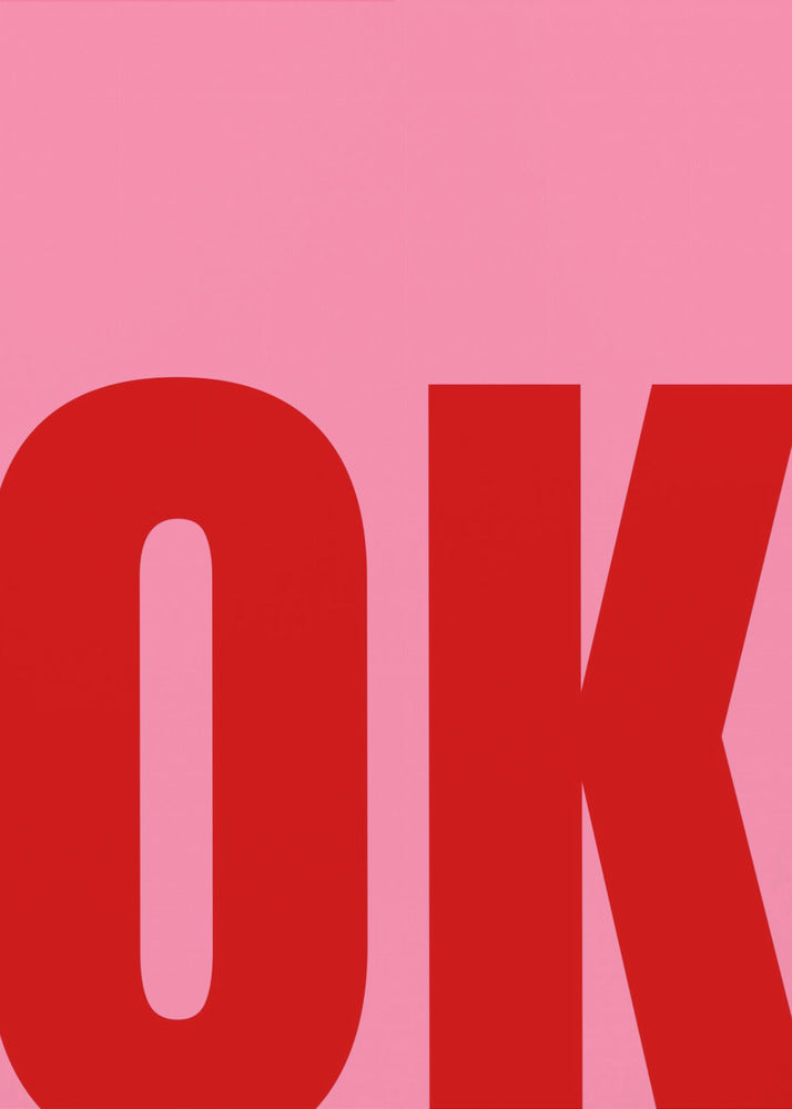 Bold Minimalist Text | Canvas