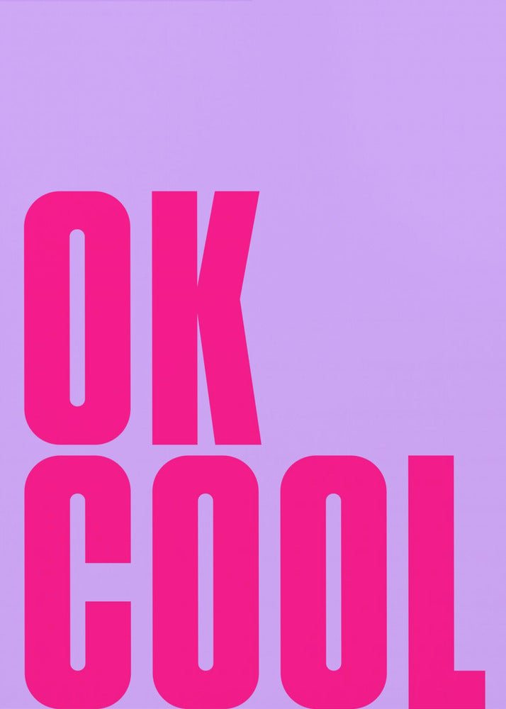 Bold Pink Statement | Canvas