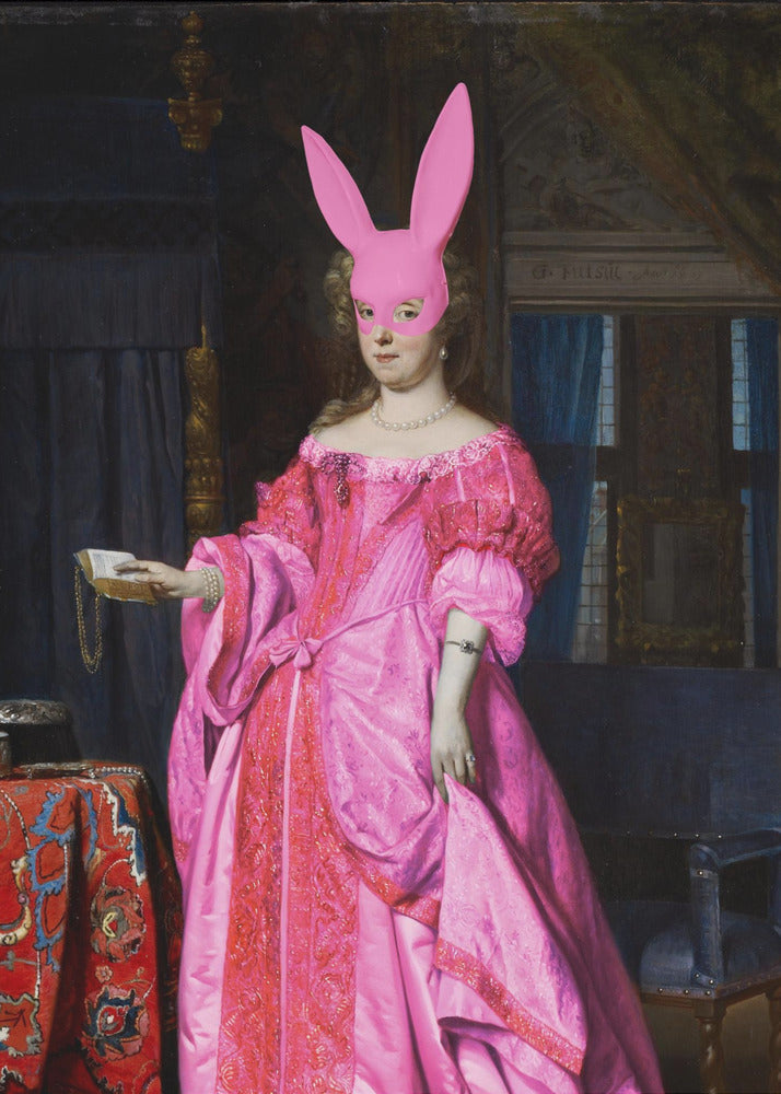 Pink Masquerade Duchess | Canvas