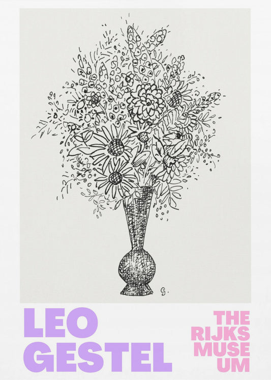 Elegant Flowers in a Vase | Canvas