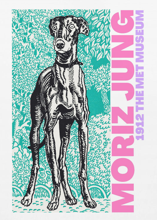 Regal Canine Gaze | Canvas