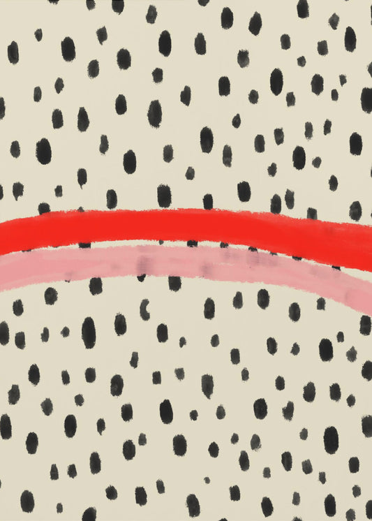 Black Dots Patterns | Canvas