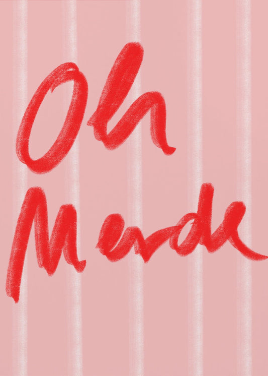 Oh Merde | Canvas