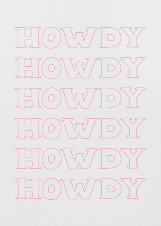 Pink Howdy | Poster