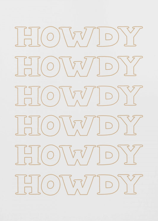 Neutral Howdy | Poster