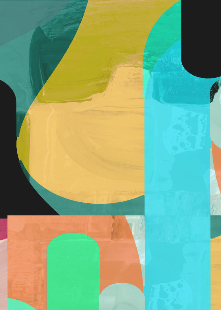 Retro Pattern Play | Poster