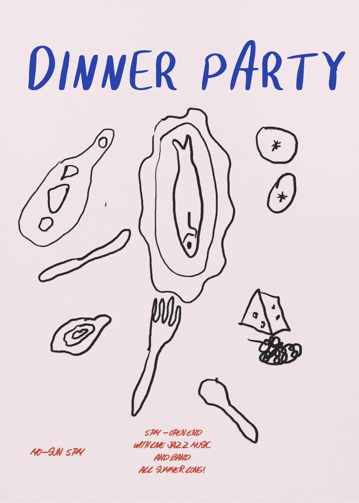 Minimalist Feast | Poster