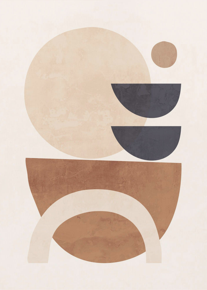 Abstract Minimal Shapes | Canvas