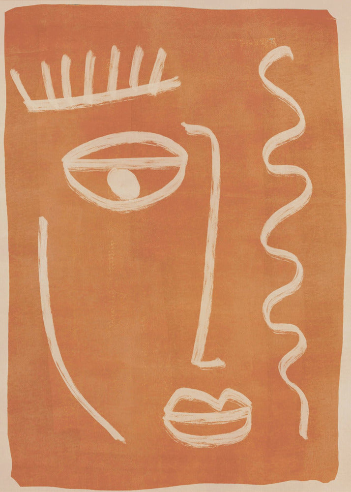 Abstract Face Portrait | Poster