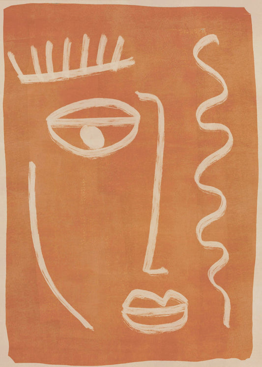 Abstract Face Portrait | Canvas