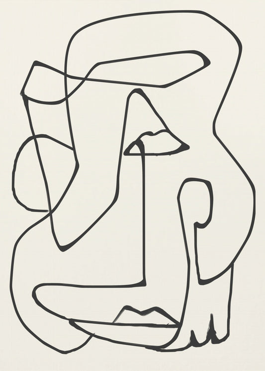 Abstract Line Art | Poster