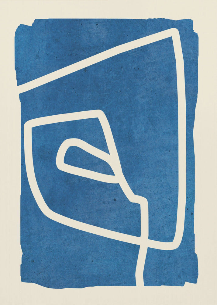 Blue Spiral Dance | Canvas