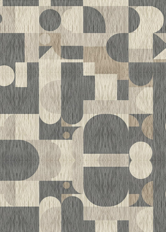 Geometric Pattern with Various Shapes | Canvas