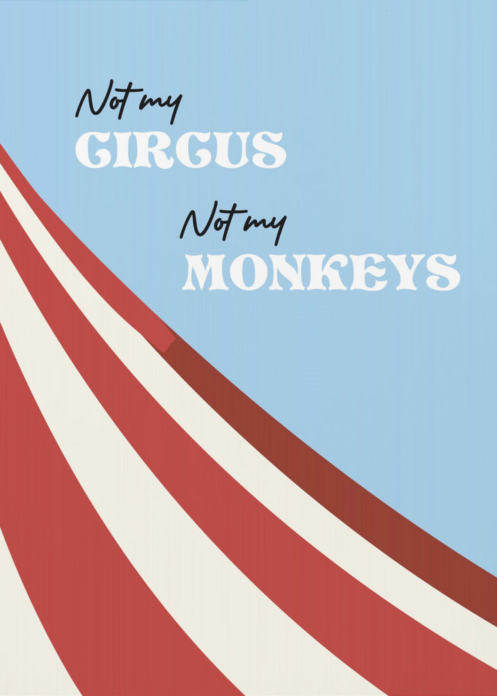 Not My Circus | Canvas